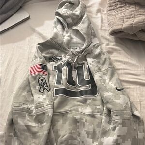 NFL Camo Hoodie with Patch